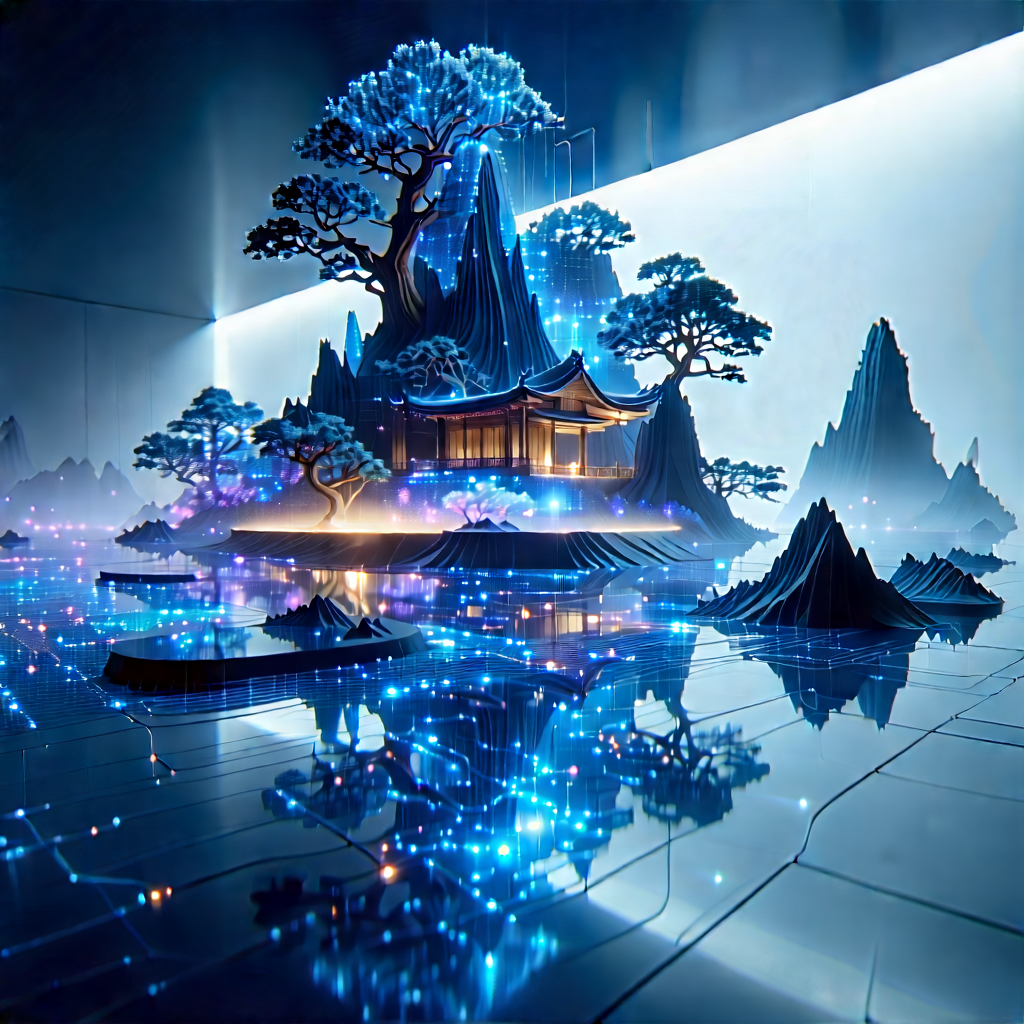 Digital Transformation Visualization With Image, There