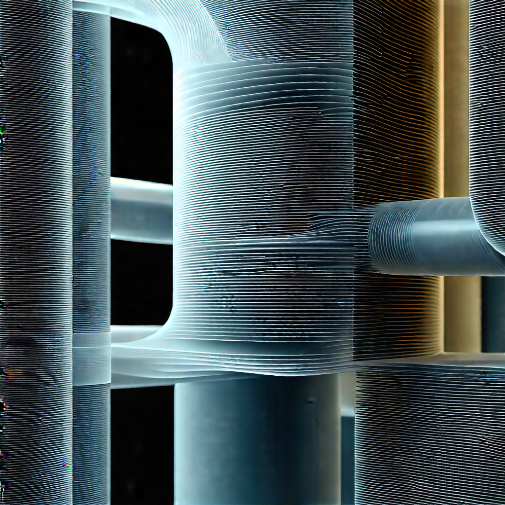 Close-up of cooling system
