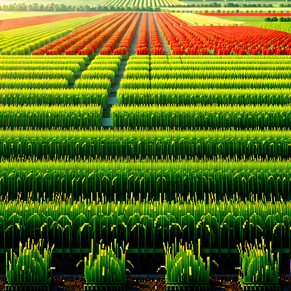 Agricultural technology in (design:1.31) studio