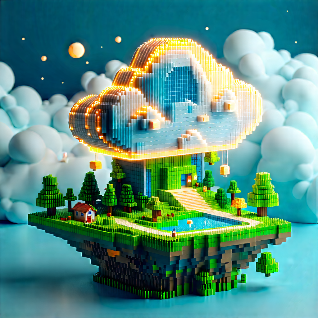 Cloud Computing Visualization With Large, Intricate