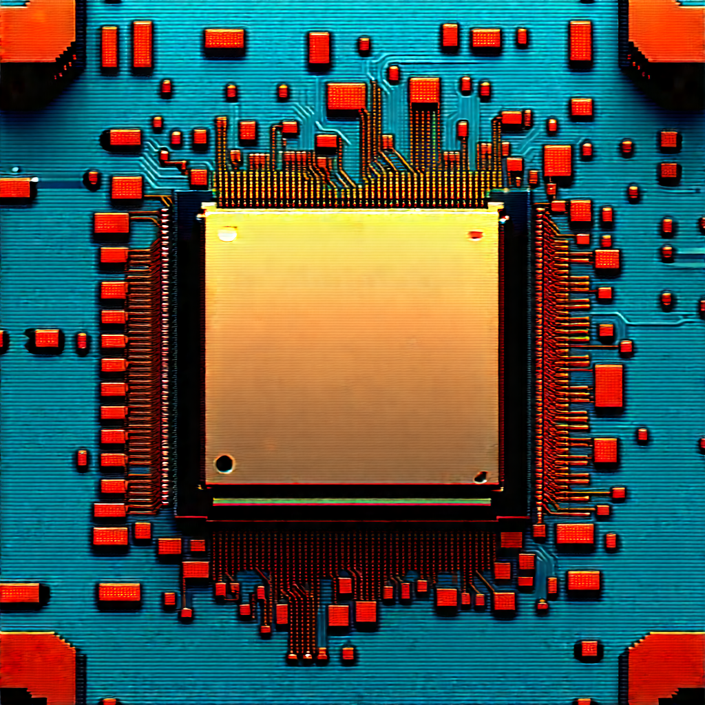 Microchip with (digital:1.13) particles