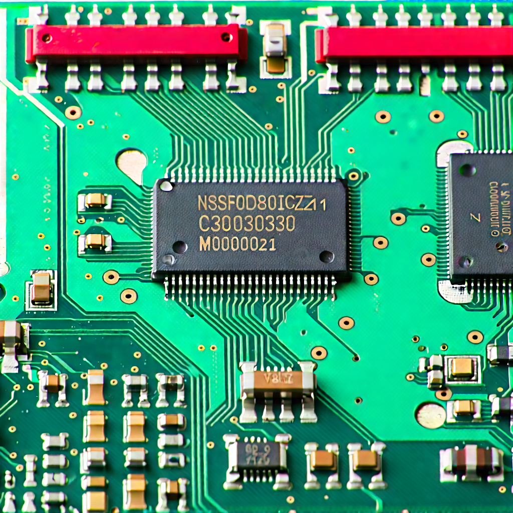 Close-up of memory module