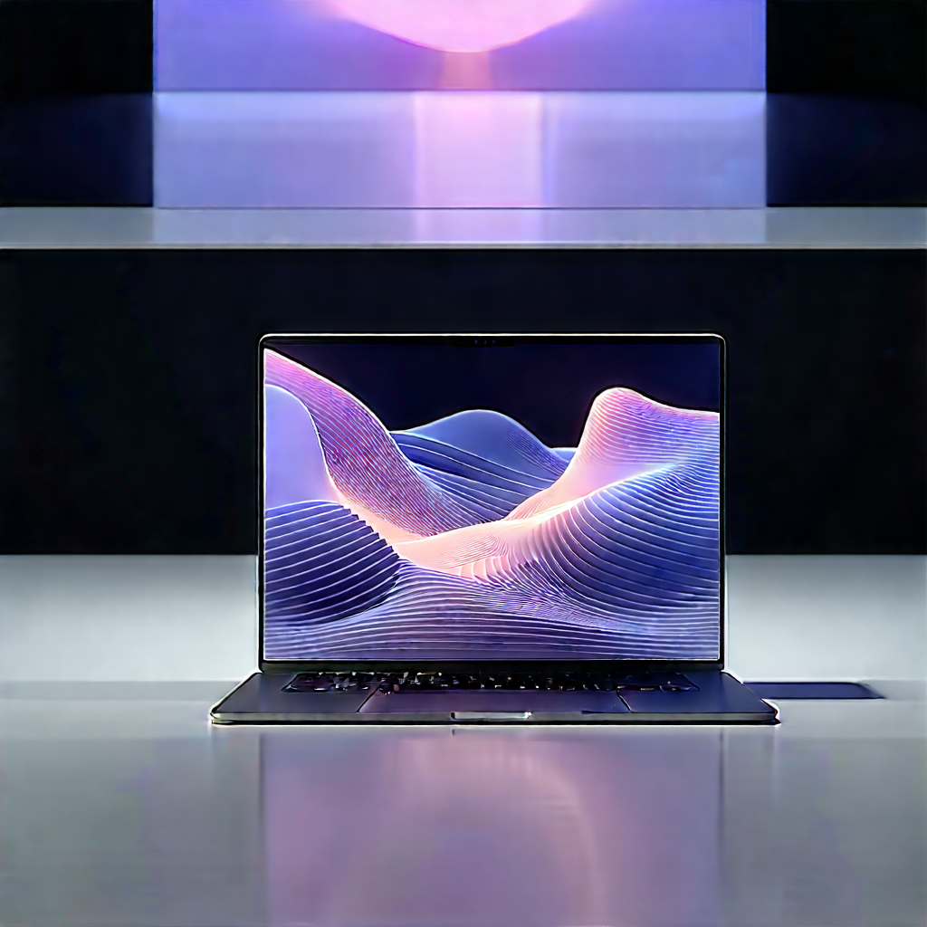 Laptop With User Interface With Laptop Computer