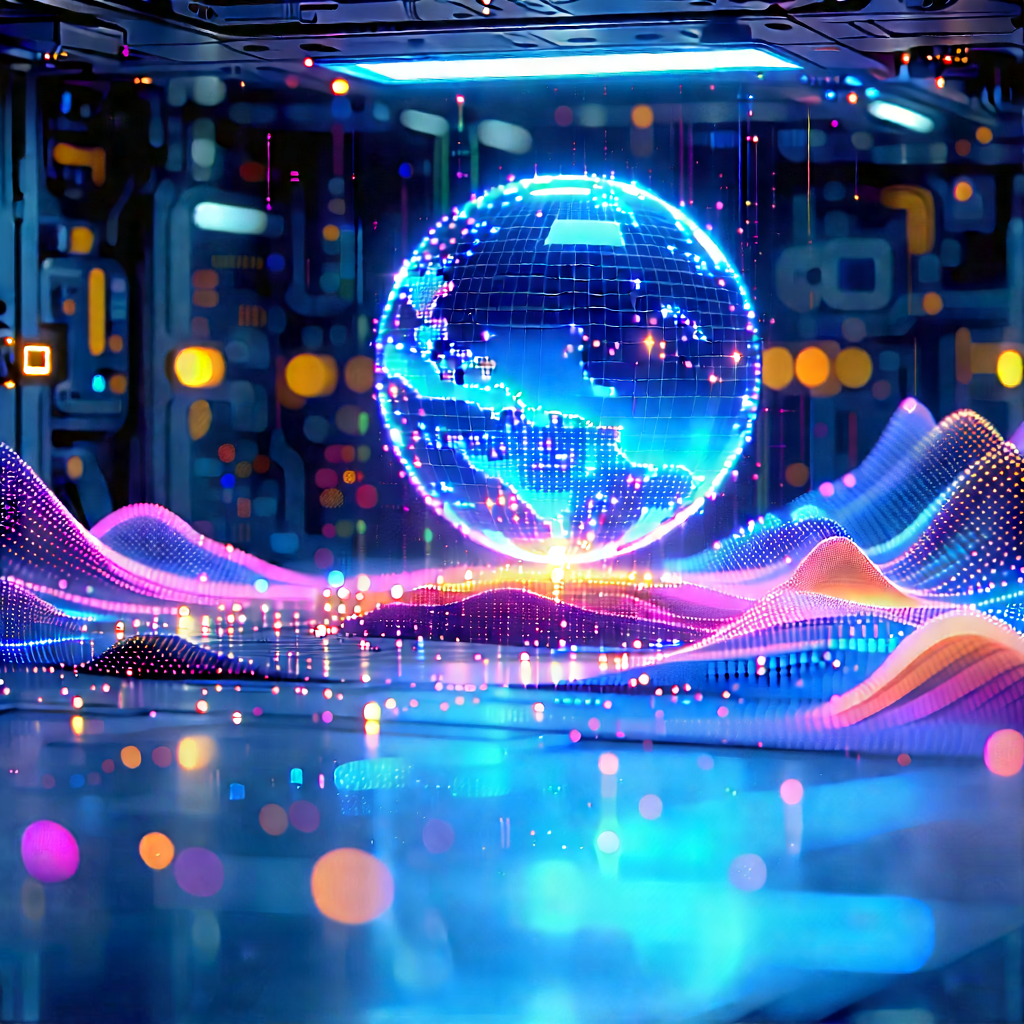 Entertainment technology in manufacturing facility