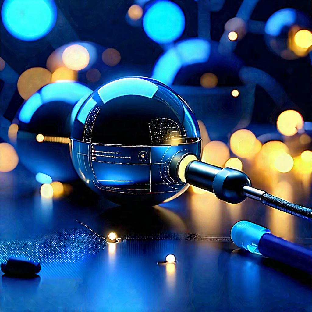 Innovative Medical Technology (design:1.46) With Blue Sphere