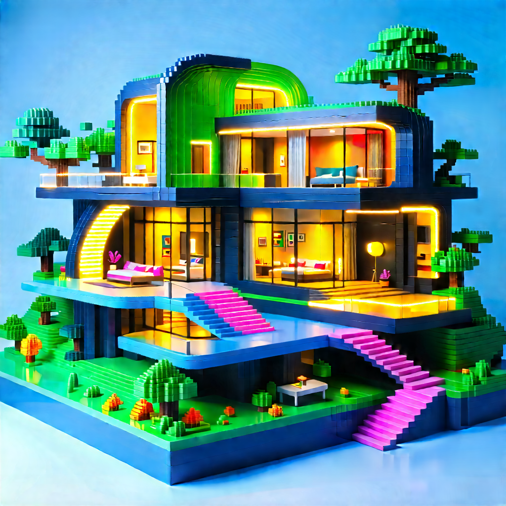Futuristic smart home