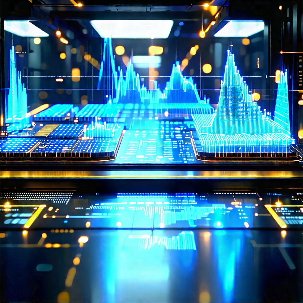 Financial Technology In Manufacturing Facility With Image, There