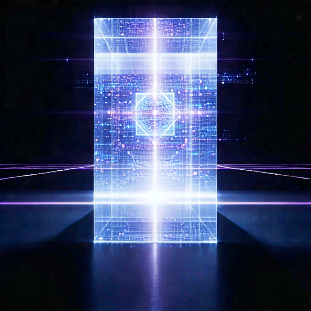 Quantum computer with laser scanning