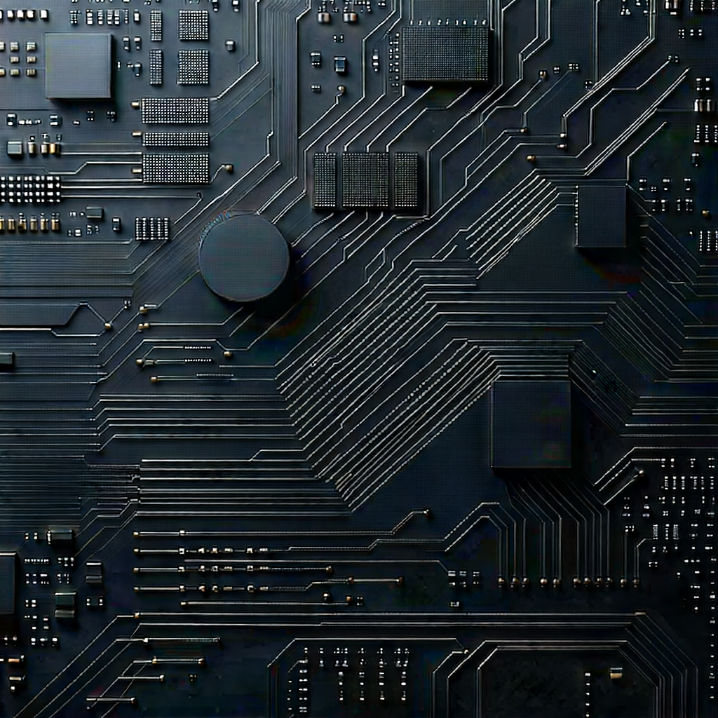 Close-up of sensor array