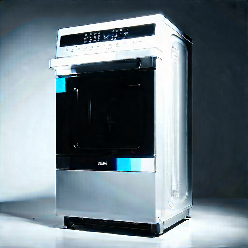 Innovative Smart Appliance Design With White Microwave