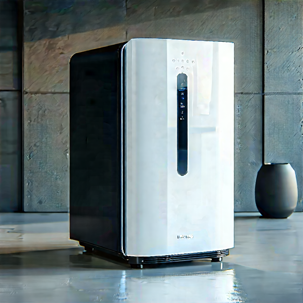 Innovative Smart Appliance Design With White Black