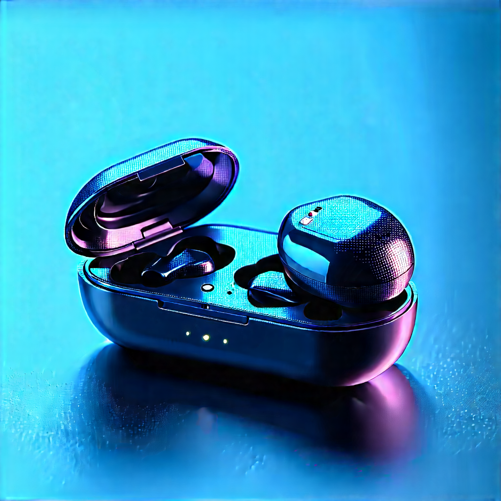 Wireless Earbuds With User Interface With Pair Wireless