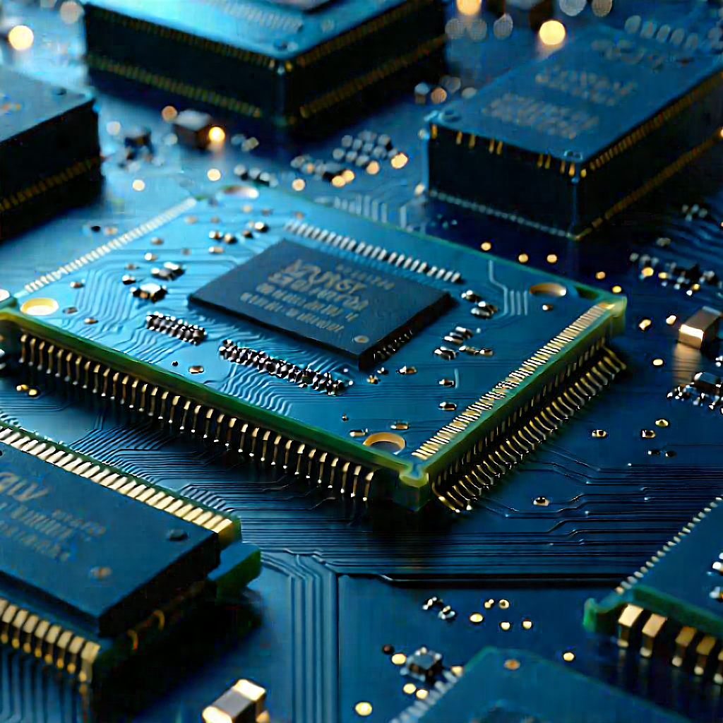 Close-up of memory module