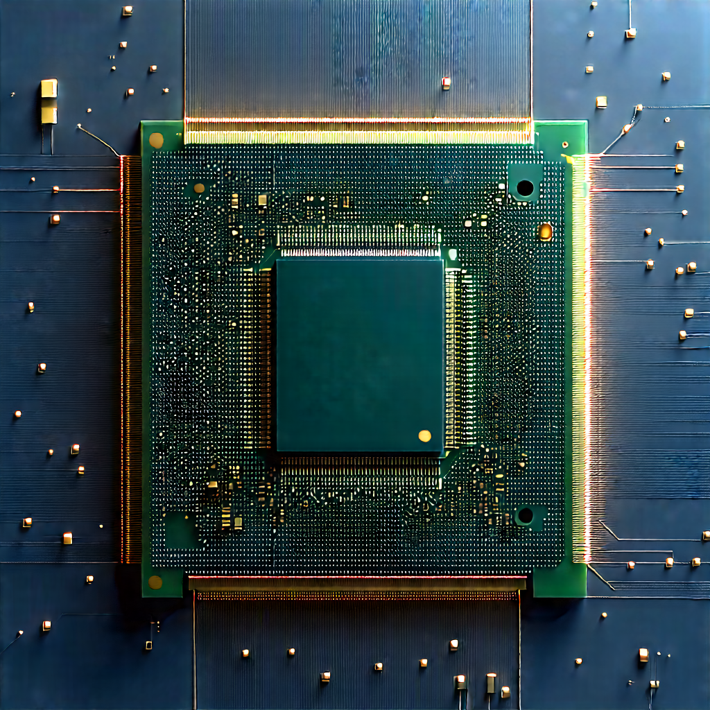 Microchip with digital particles
