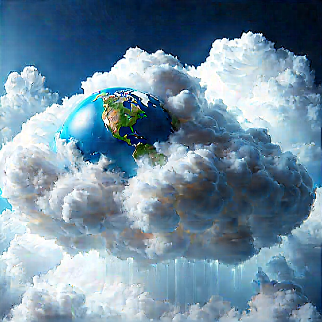 Cloud Computing Visualization With Painting Cloud