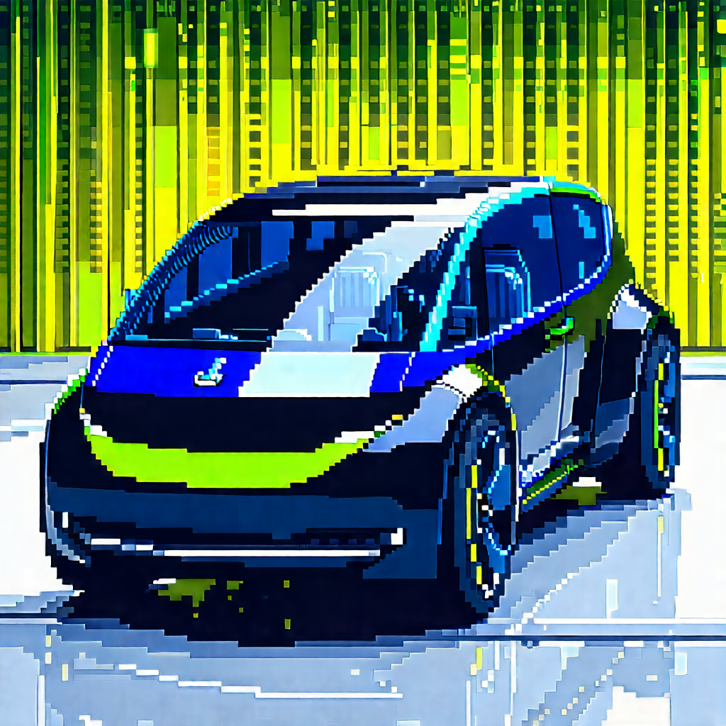 Innovative Electric Vehicle (design:1.43) With Futuristic Shown
