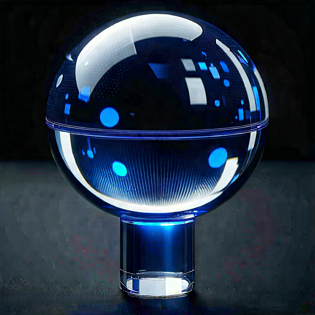 Innovative Communication Tool (design:1.26) With Blue Sphere