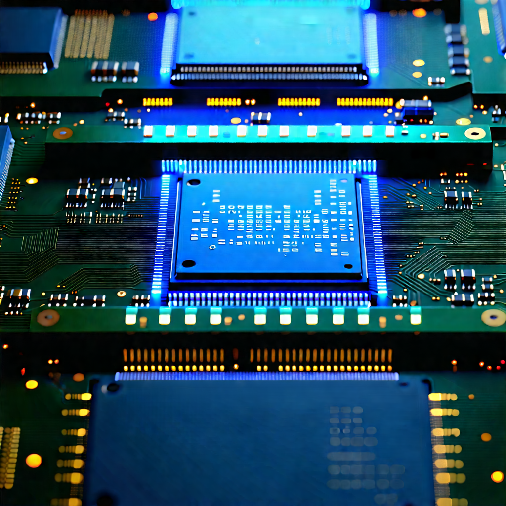 Close-up of memory module