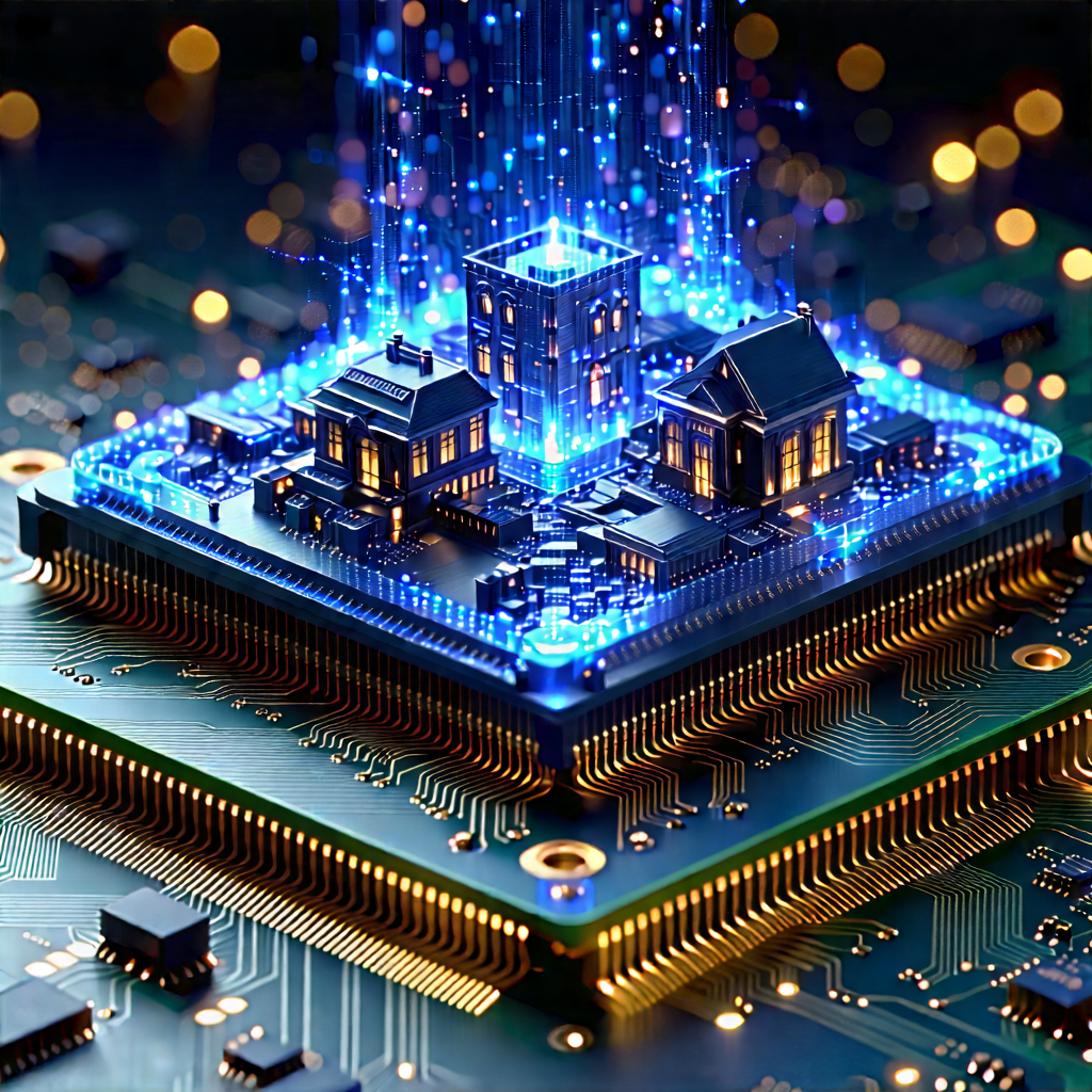 Microchip with laser scanning