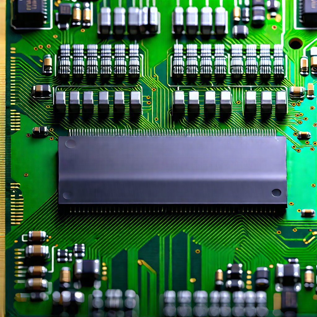 Close-up of memory module