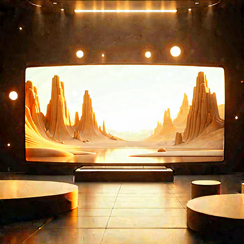 Entertainment technology in research center