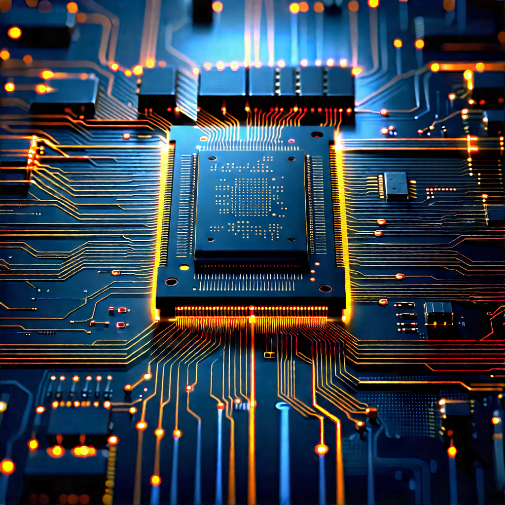 Microchip with data streams