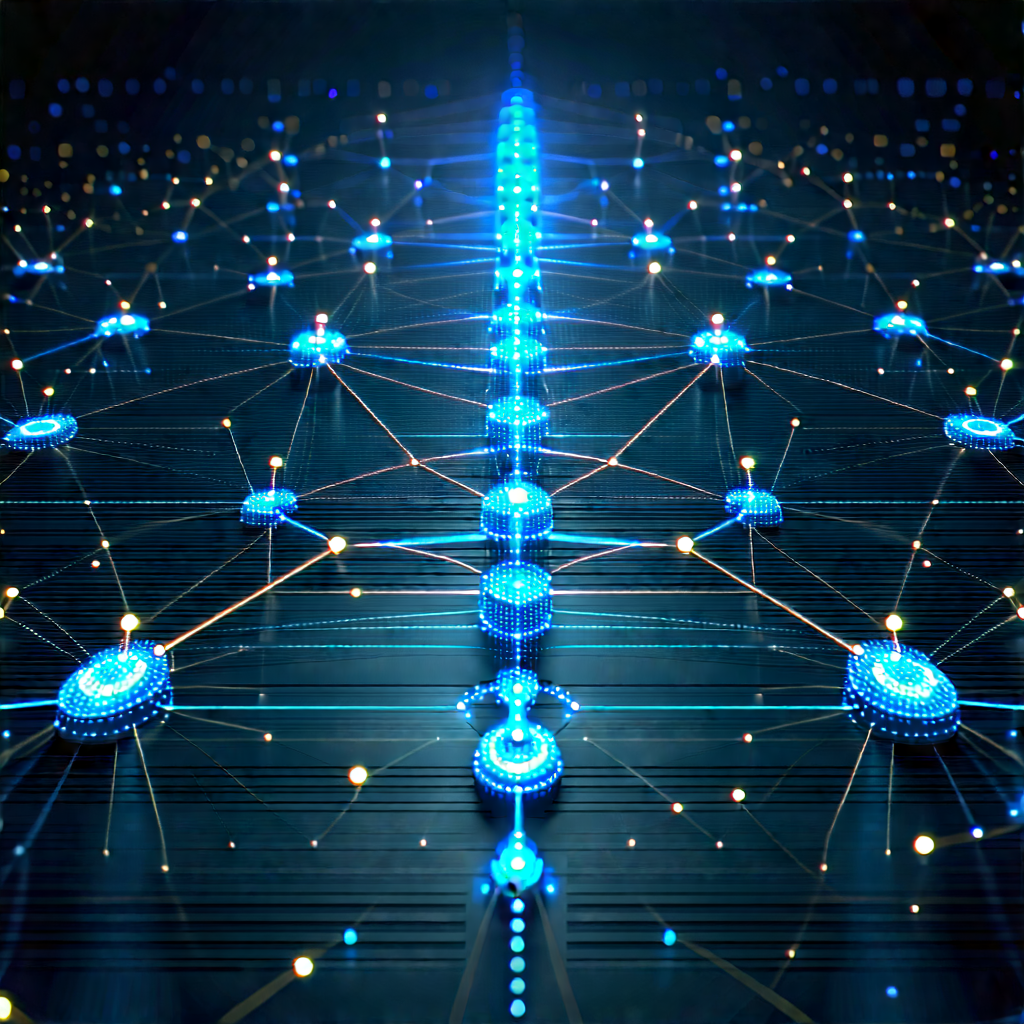 Blockchain network visualization
