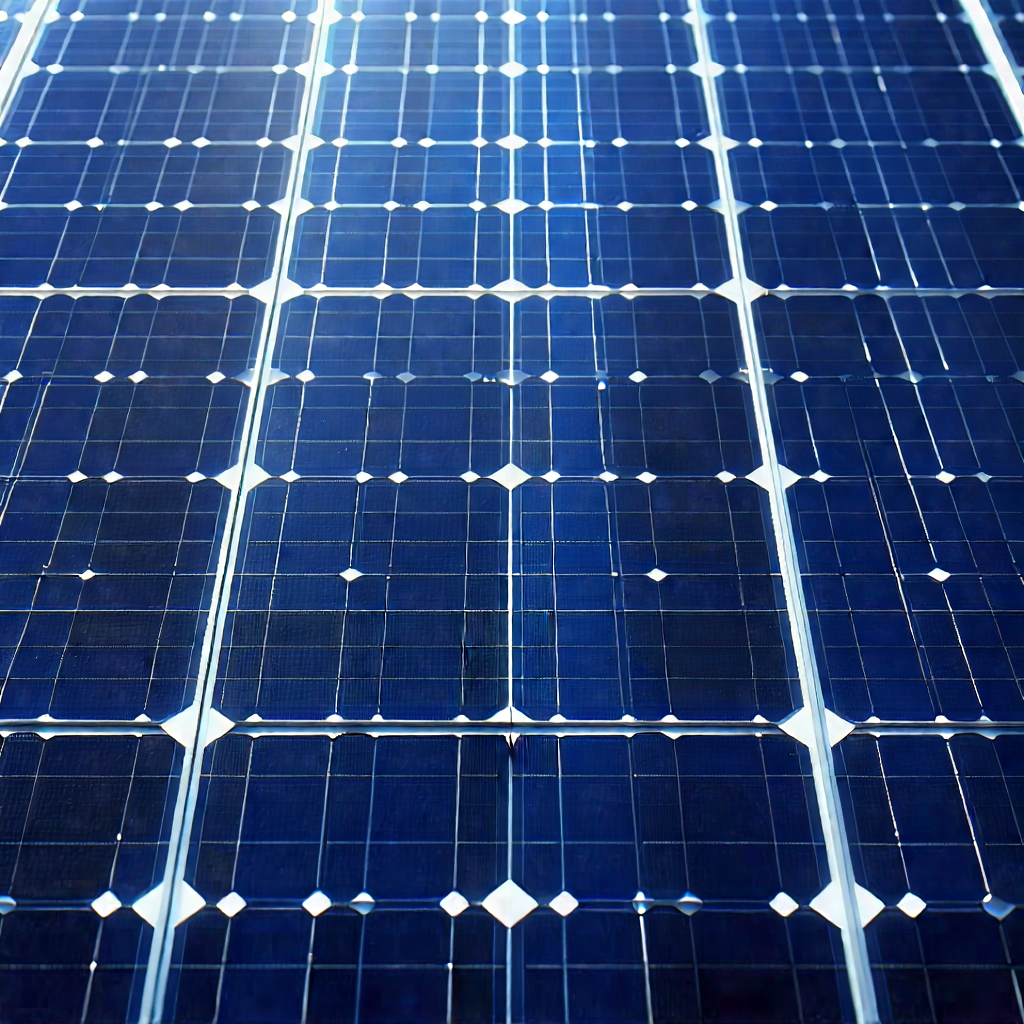 Solar Panel With Laser Scanning With Large Solar