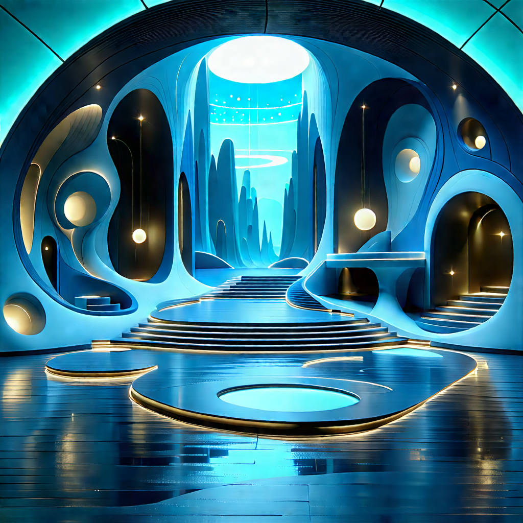 Futuristic Smart Home With Image, There