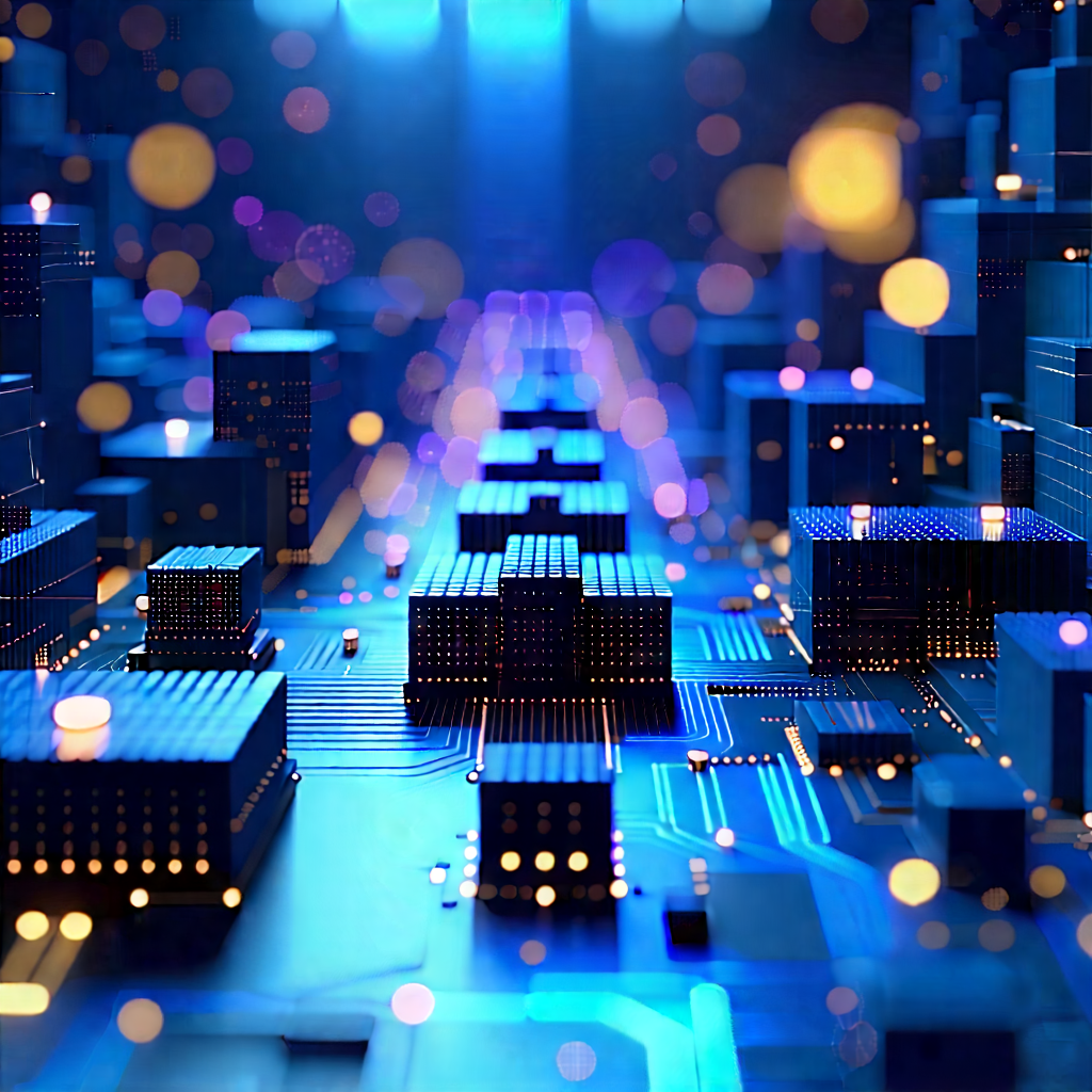 Close-up Of Sensor Array With Image, There