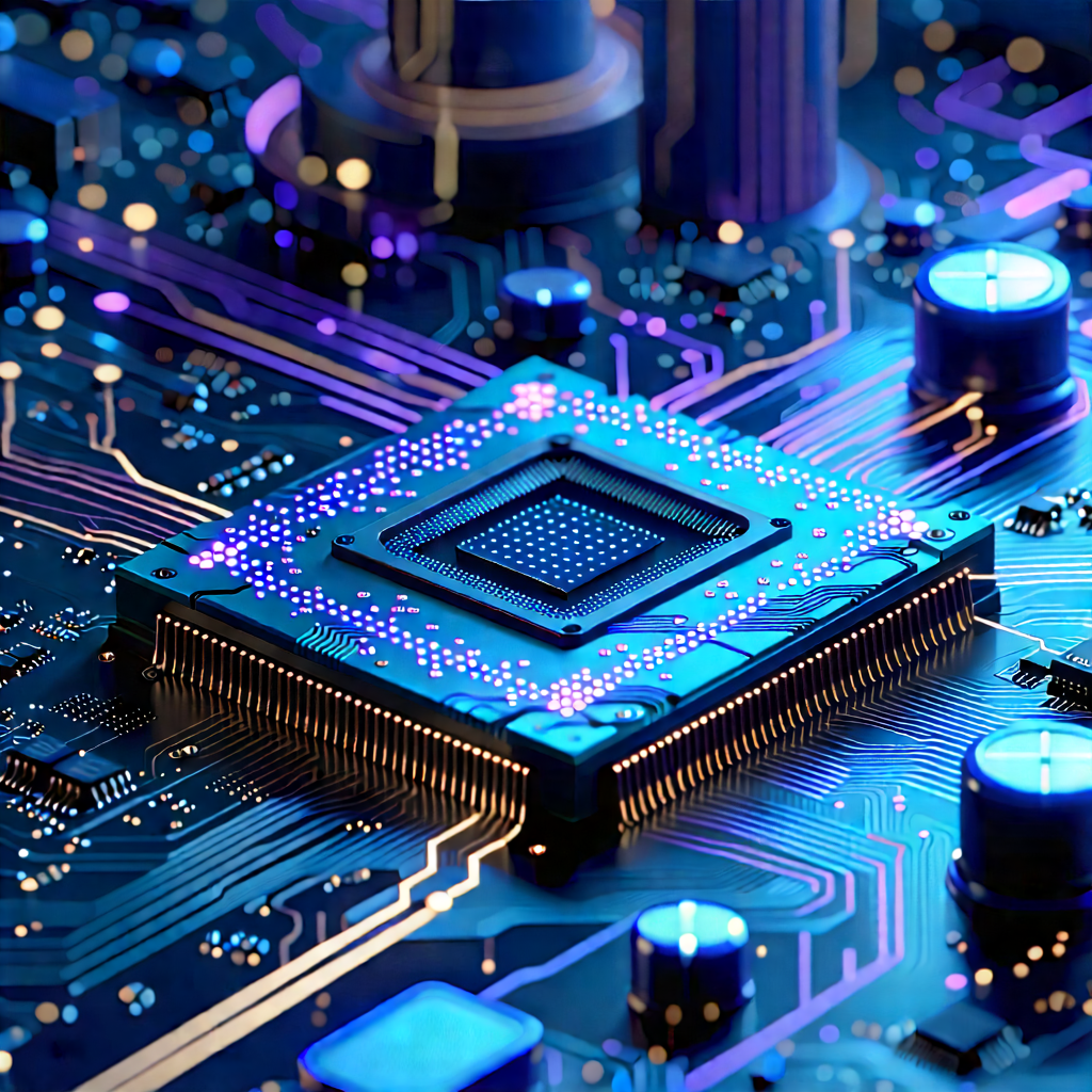 Circuit board with data streams