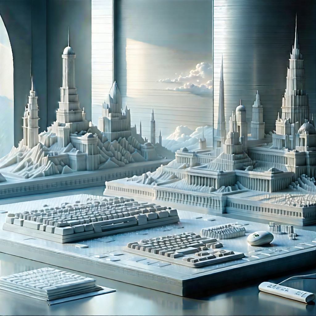 Financial Technology In Design Studio With Large Model