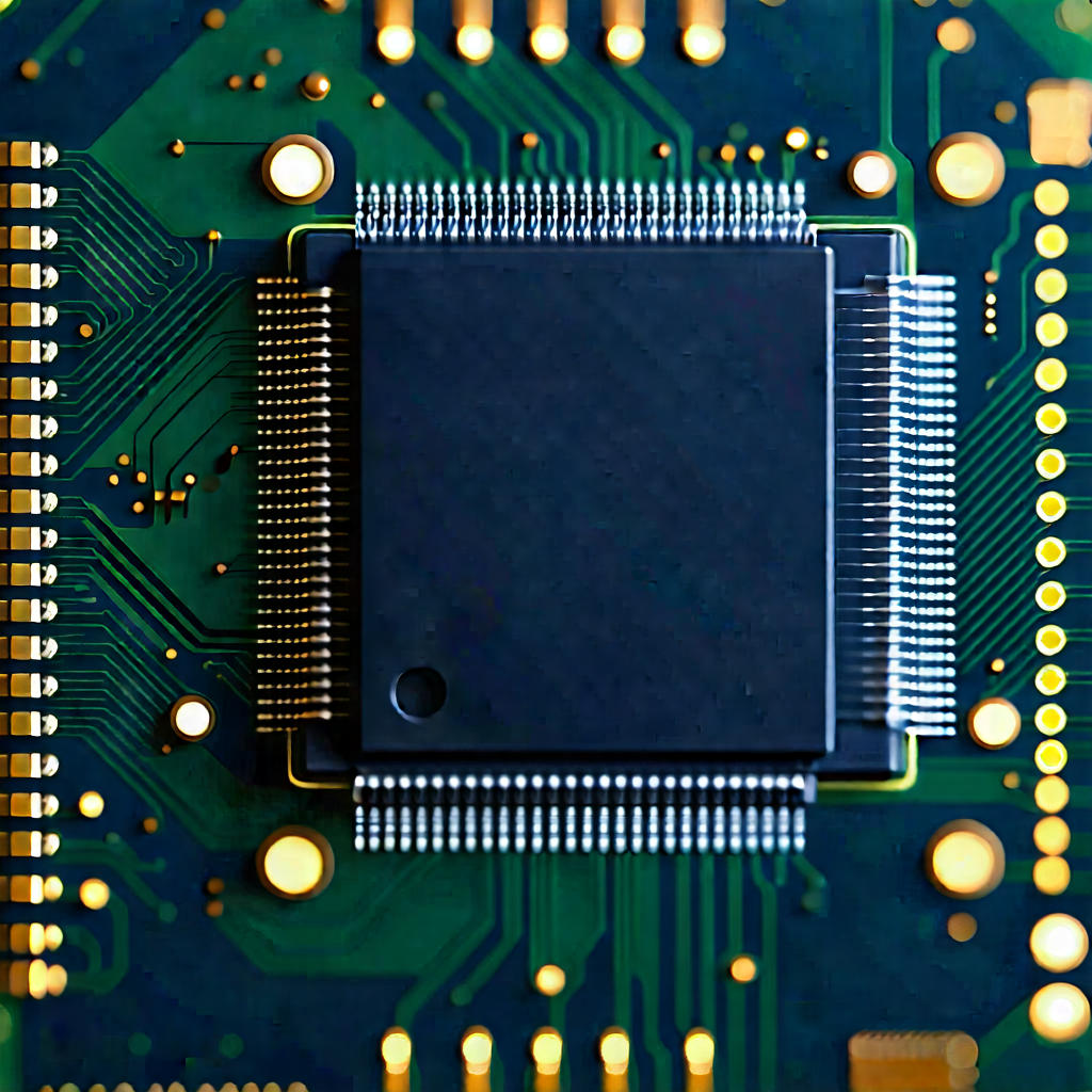 Close-up of memory module