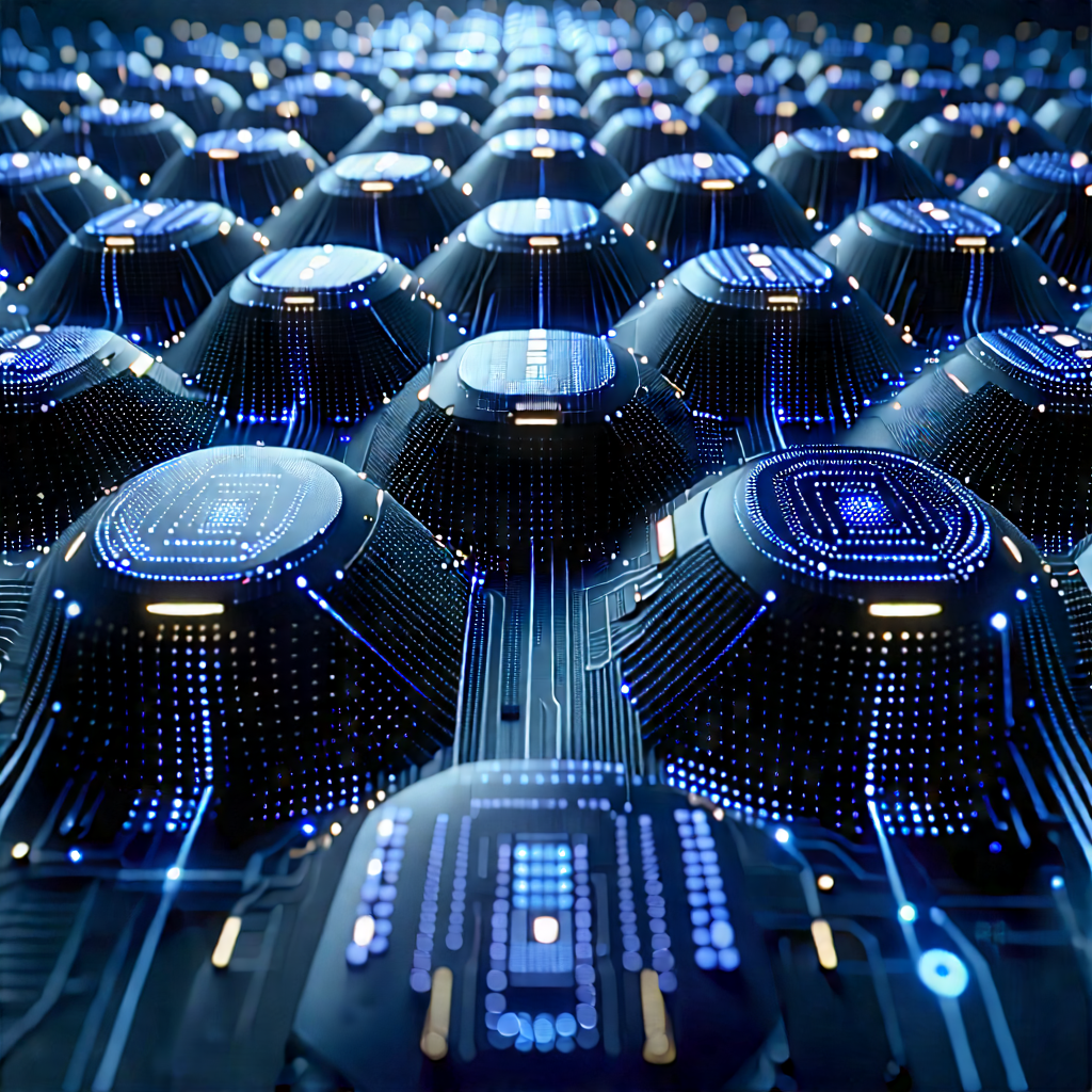 Close-up Of Sensor Array With Image, There
