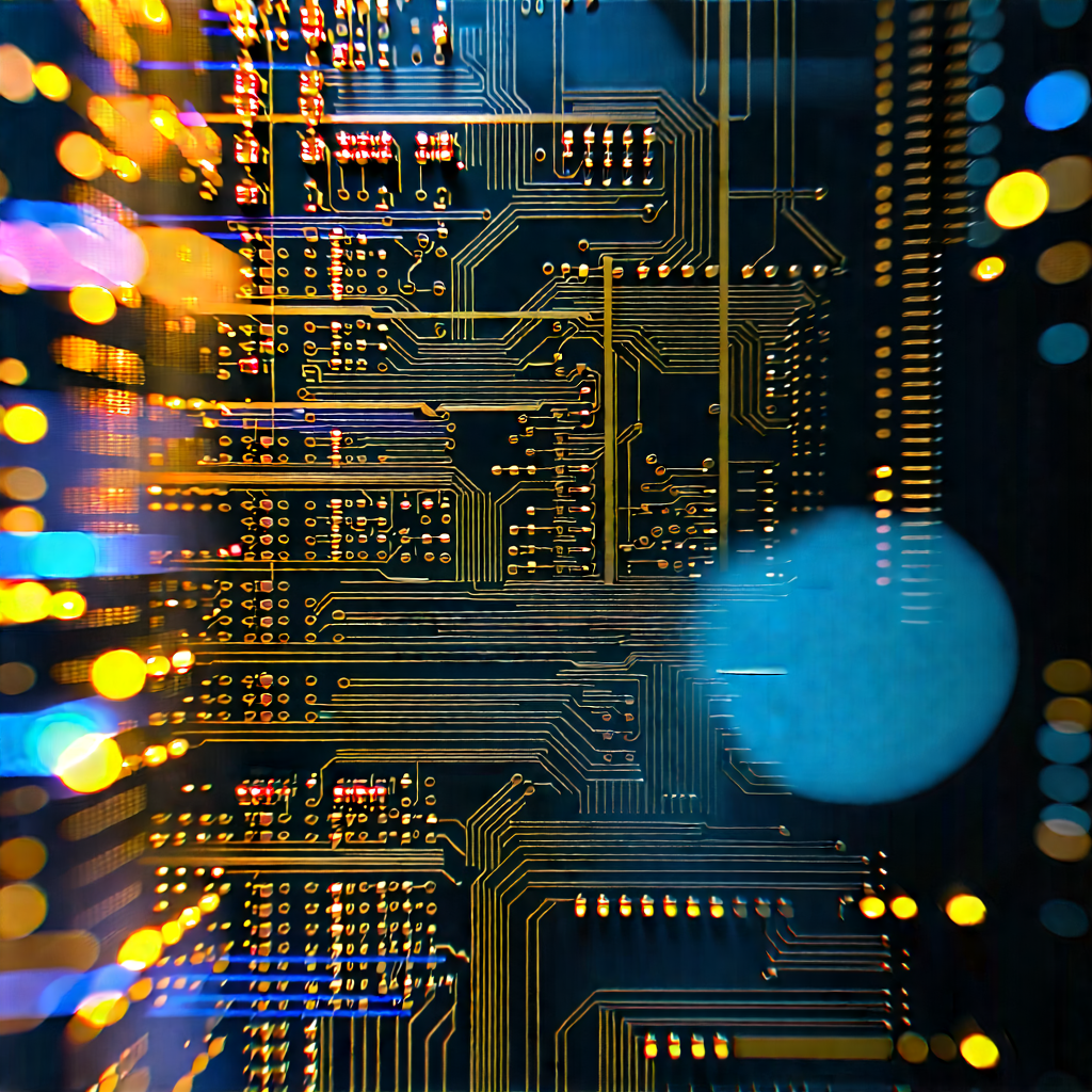 Close-up of memory module
