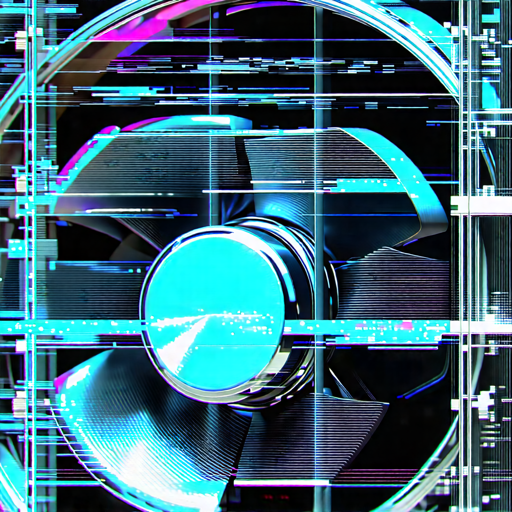 Close-up of cooling system