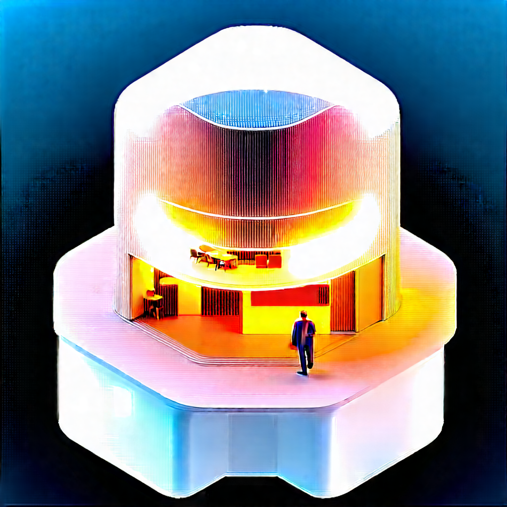 (futuristic:1.36) smart home