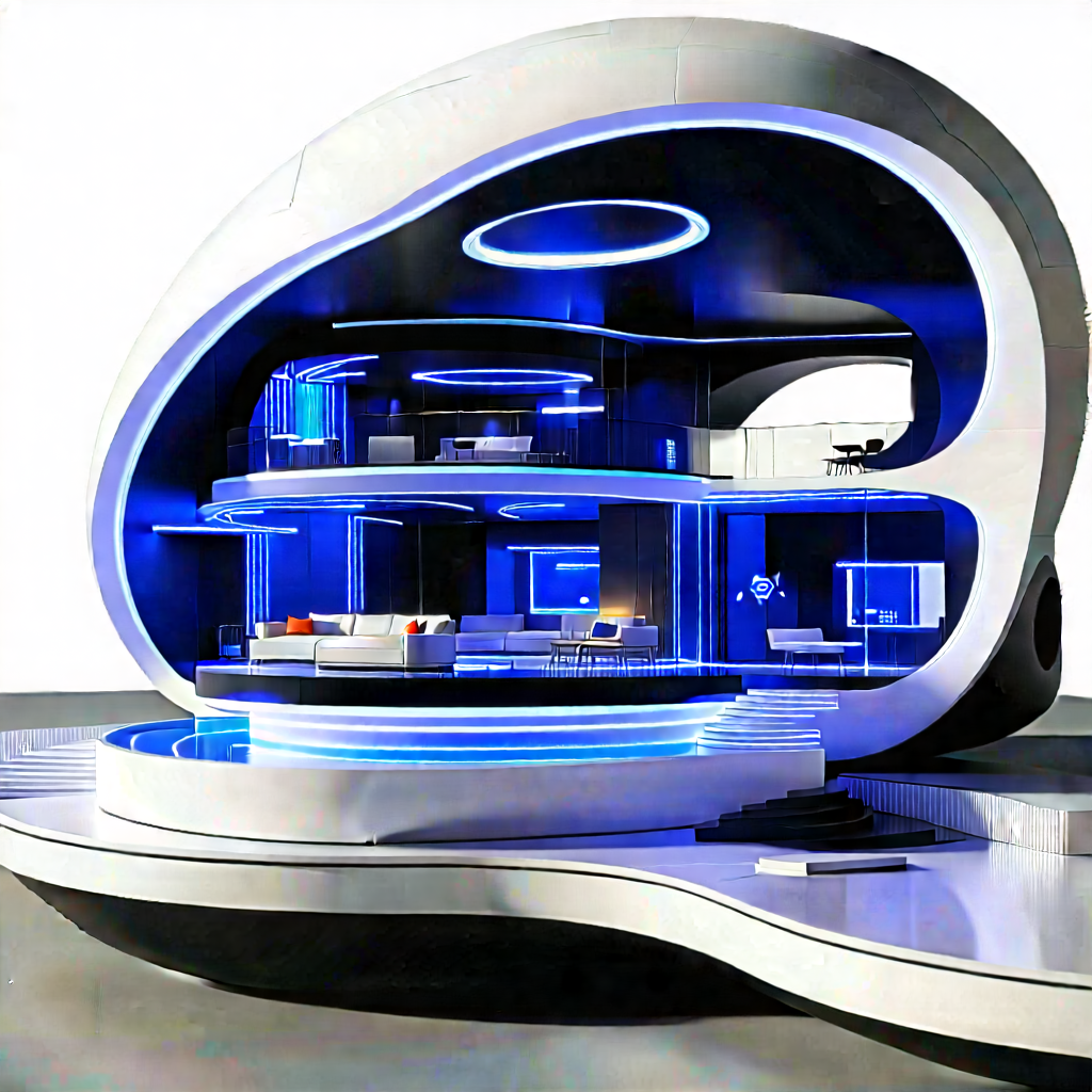 Futuristic smart home
