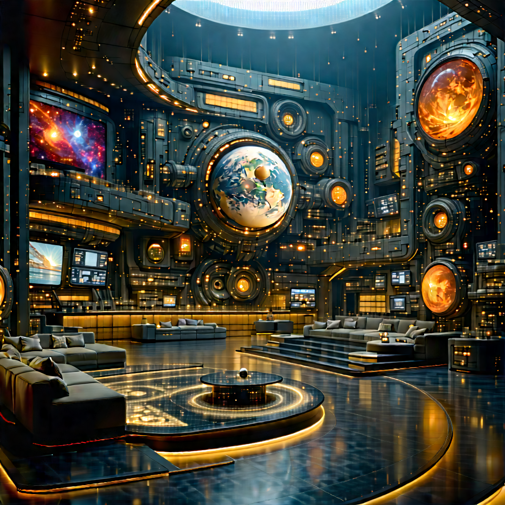 Entertainment technology in research center