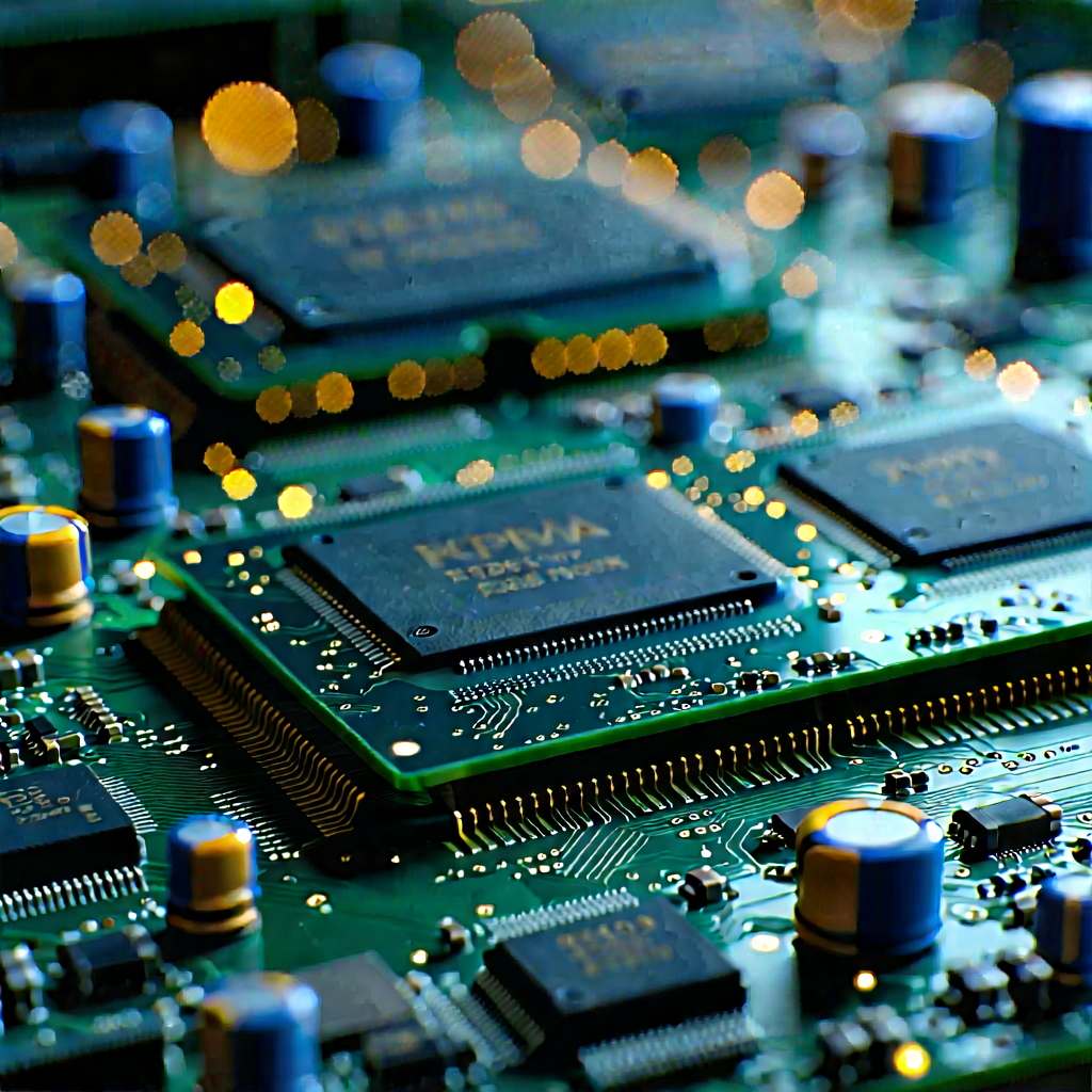 Close-up of memory module