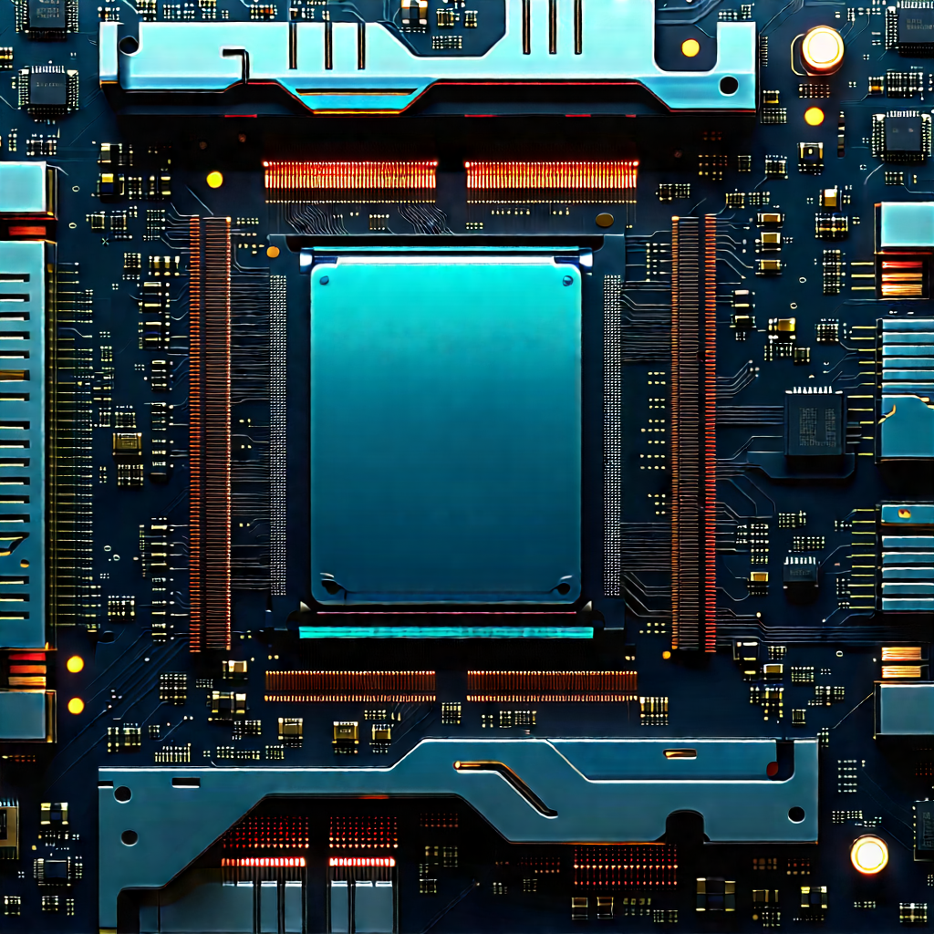 Close-up of memory module