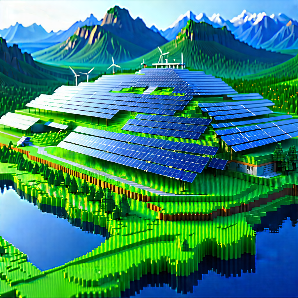 Innovative Renewable Energy Design With Computer-generated, Model
