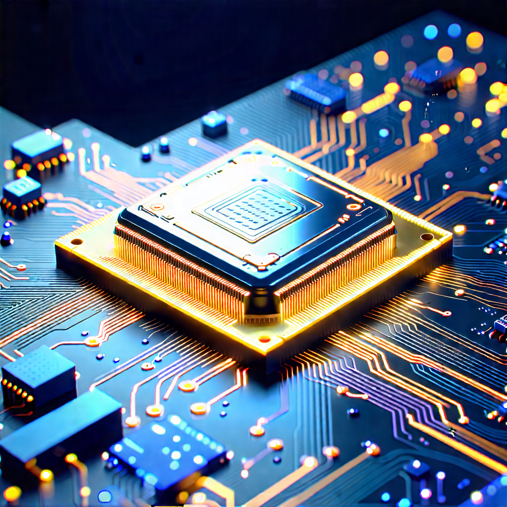 Microchip with data streams