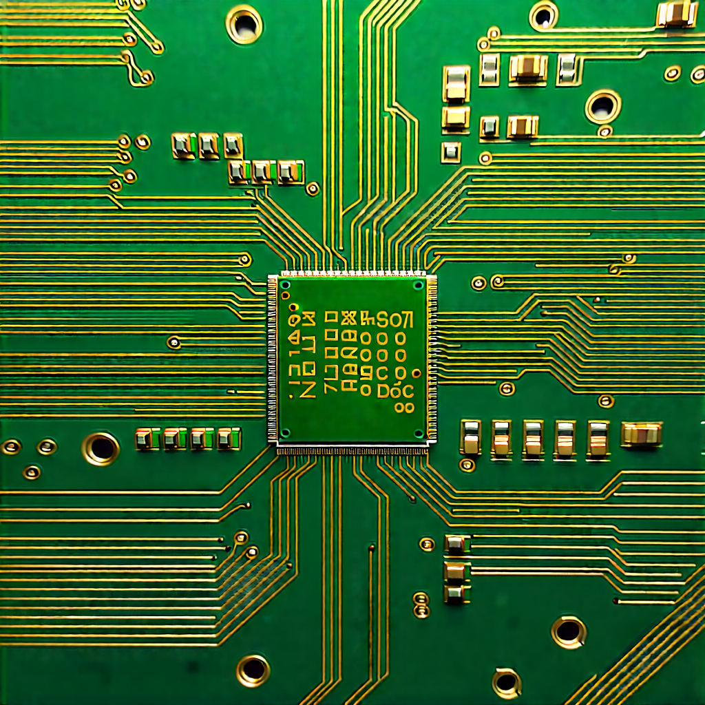 Circuit board with laser scanning