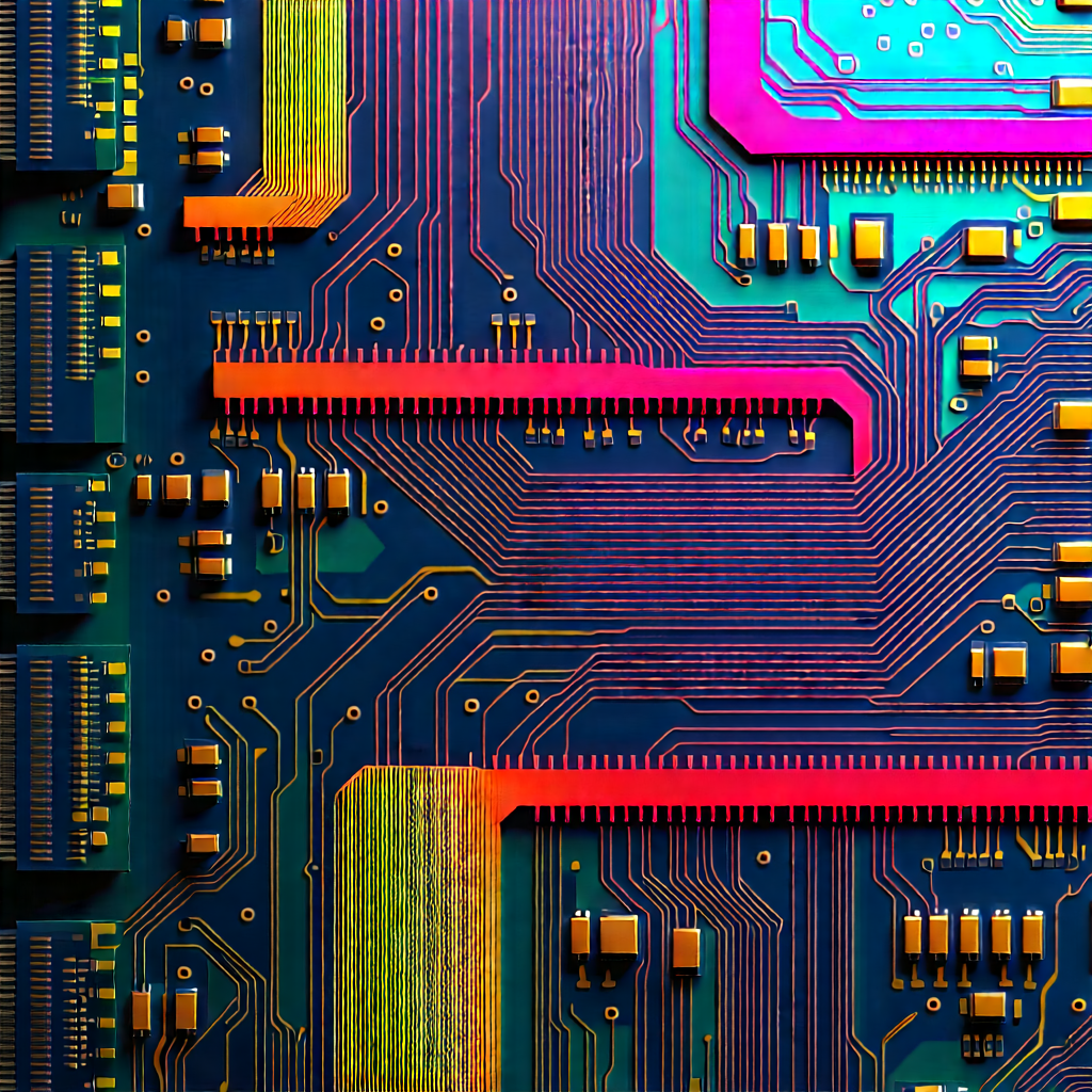 Close-up of memory module