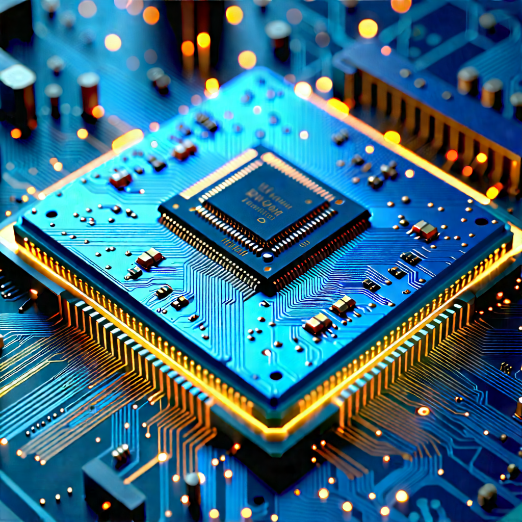 Microchip with laser scanning