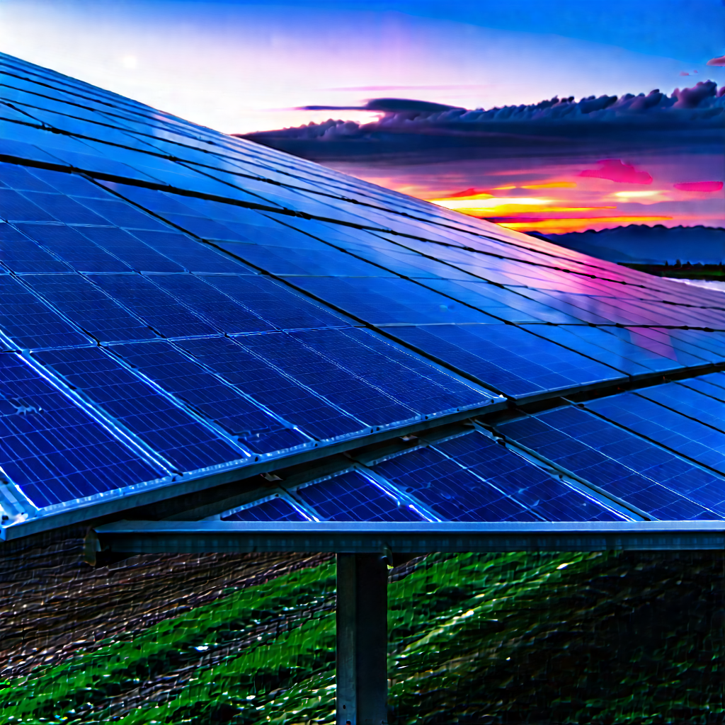 Innovative Renewable Energy Design With Large Solar
