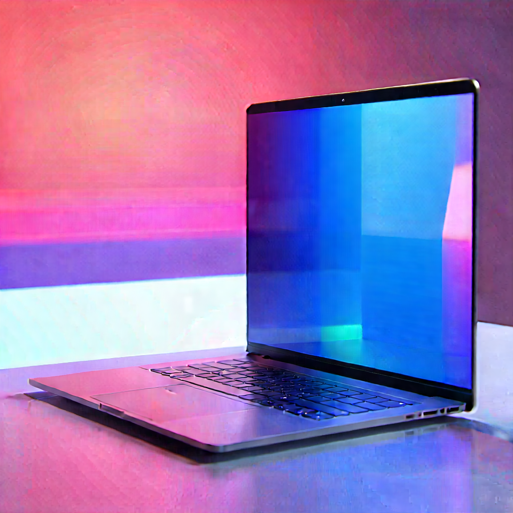 Laptop With Holographic Display With Laptop Computer