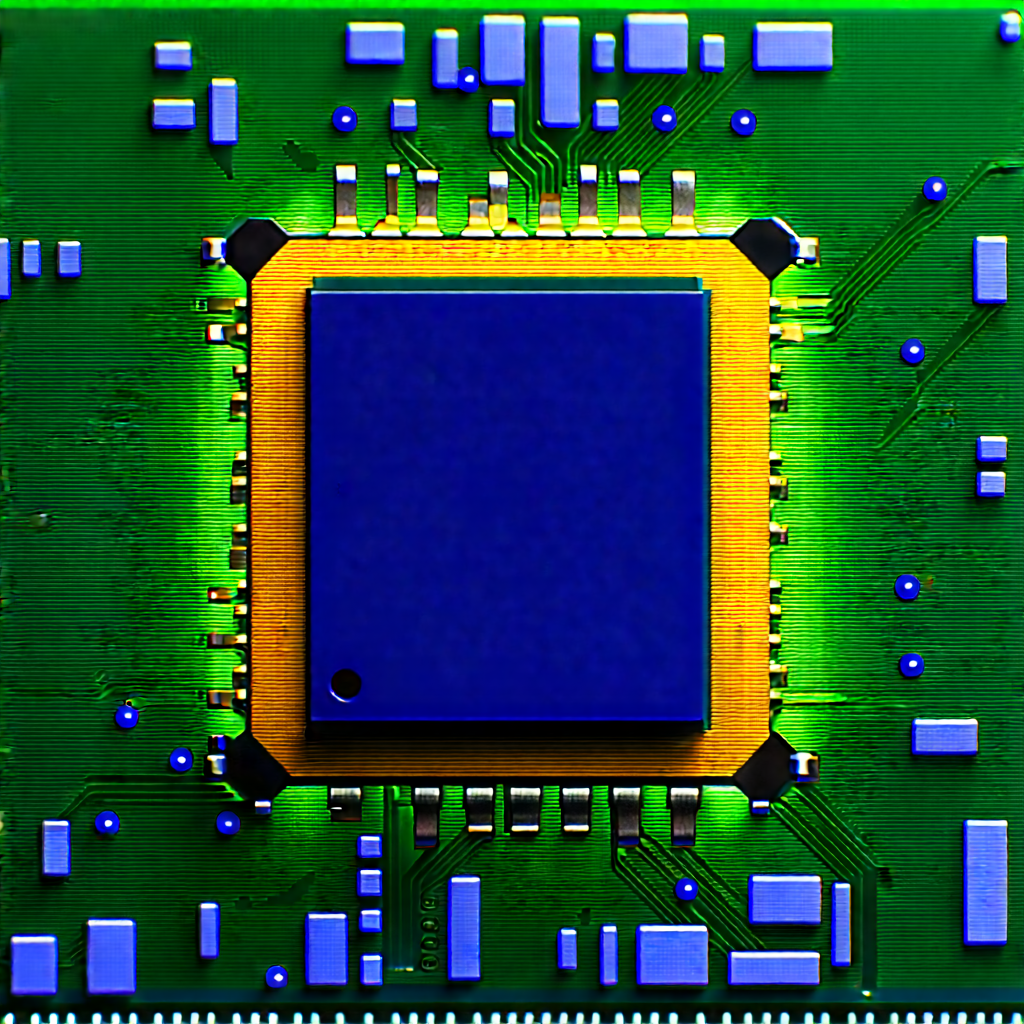 Microchip with digital particles