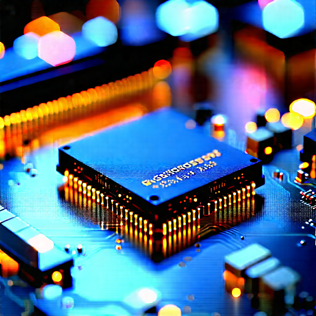 Close-up of memory module